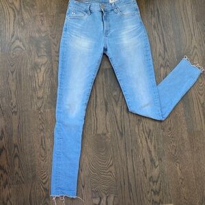 AG Adriano Goldschmied Light Blue Skinny Jeans
